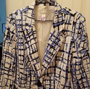 Blazer blue and black